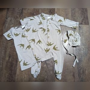 6-12 mo Kate quinn Woods bird bundle baby boy girl gender neutral